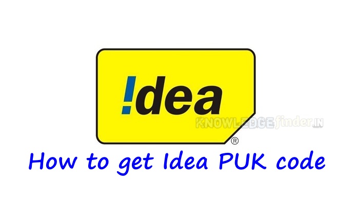 How to get Idea caller PUK code [Hindi]