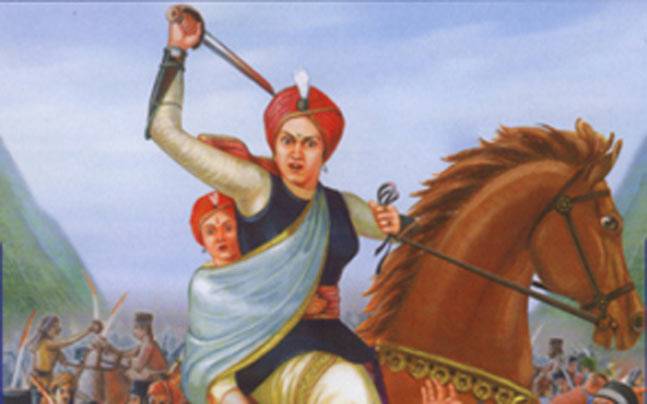 Biography of Rani Lakshmibai the queen of Jhansi in Hindi