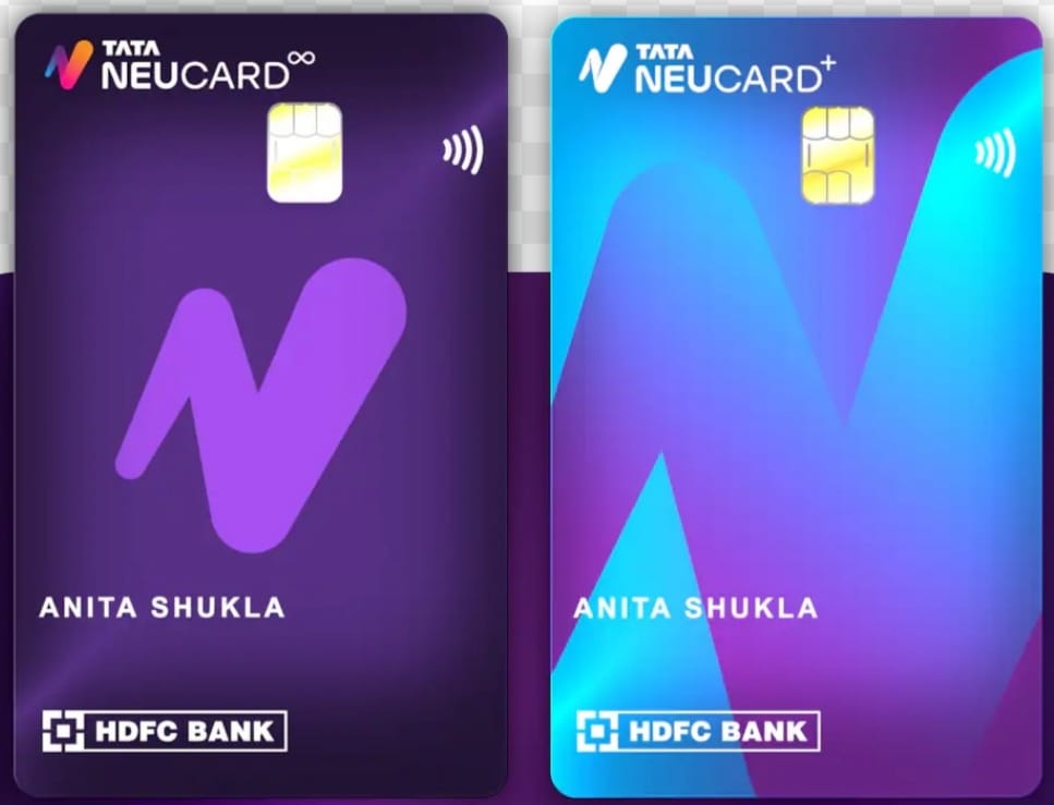 Tata Neu Plus HDFC Bank credit card pin set