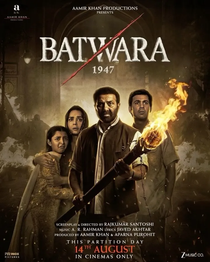 Batwara 1947 Movie: Sunny Deol की नई फिल्म की कहानी
